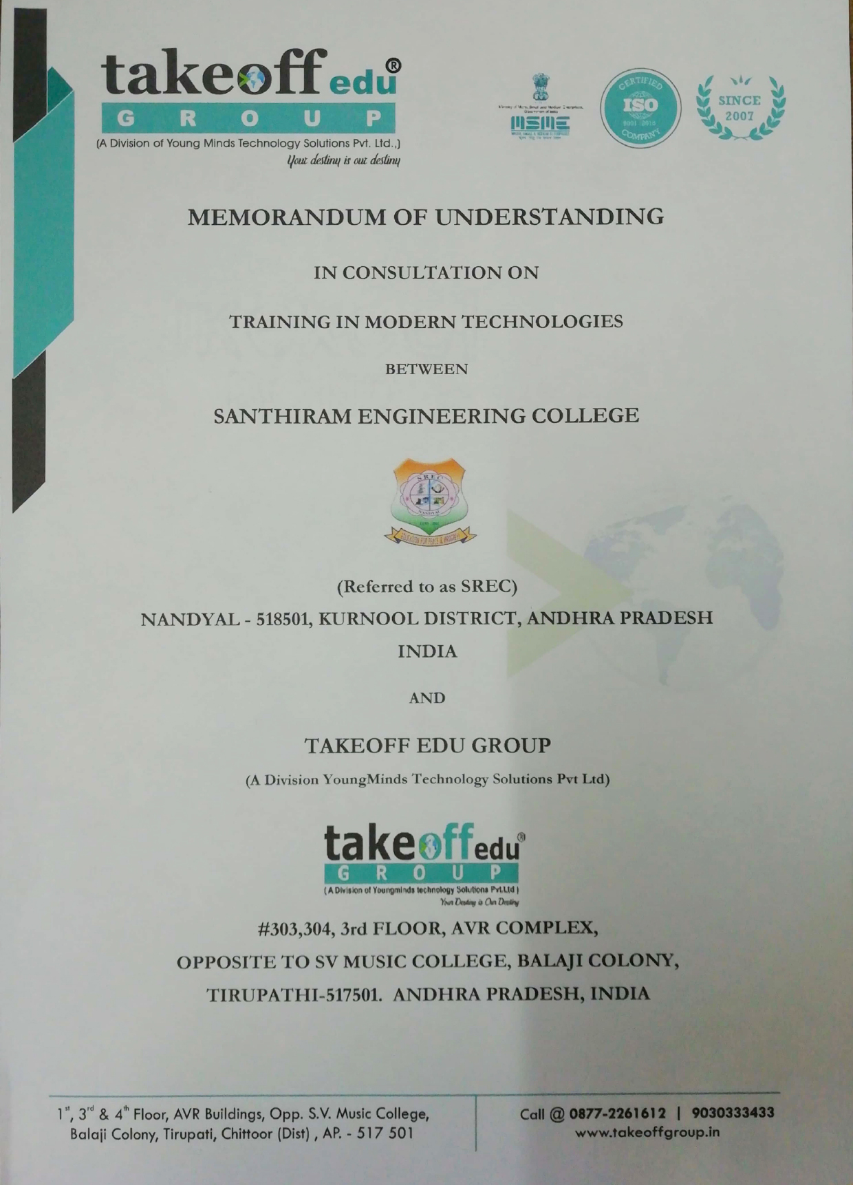 Memorandum of Understanding